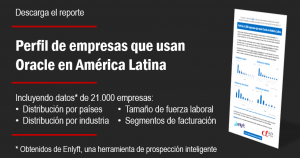 Perfil empresas ORACLE latam