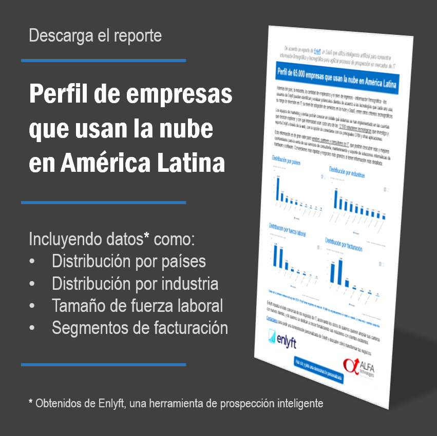 Perfil empresas cloud en Latam