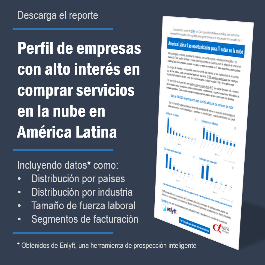 Perfil empresas low cloud en Latam